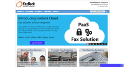 Desktop Screenshot of faxback.com